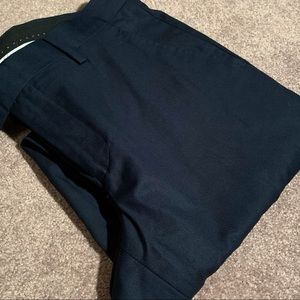 Mens Mexx Navy Striped Dress Pants